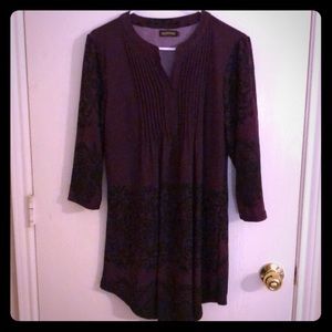 Maroon tunic